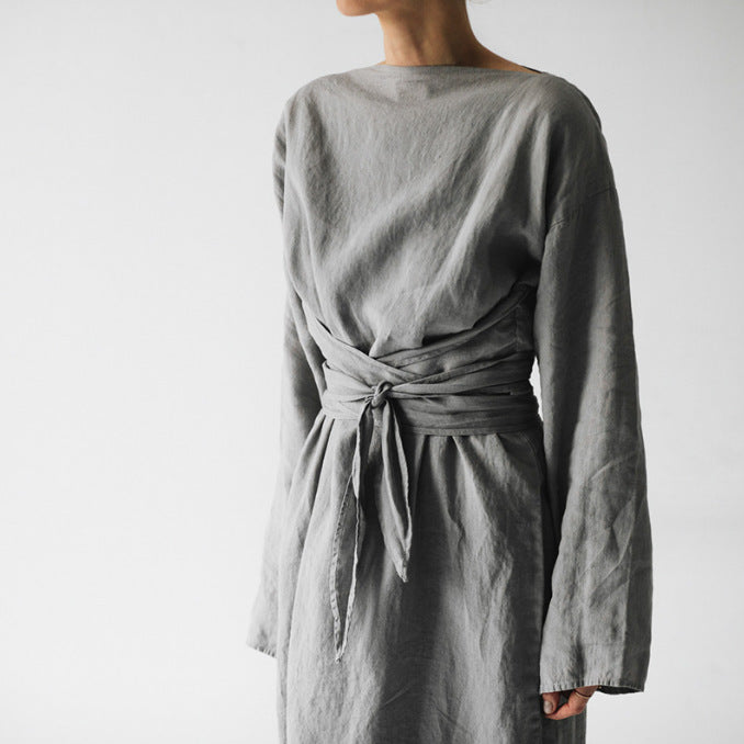 Clara Lay - Robe en lin boho