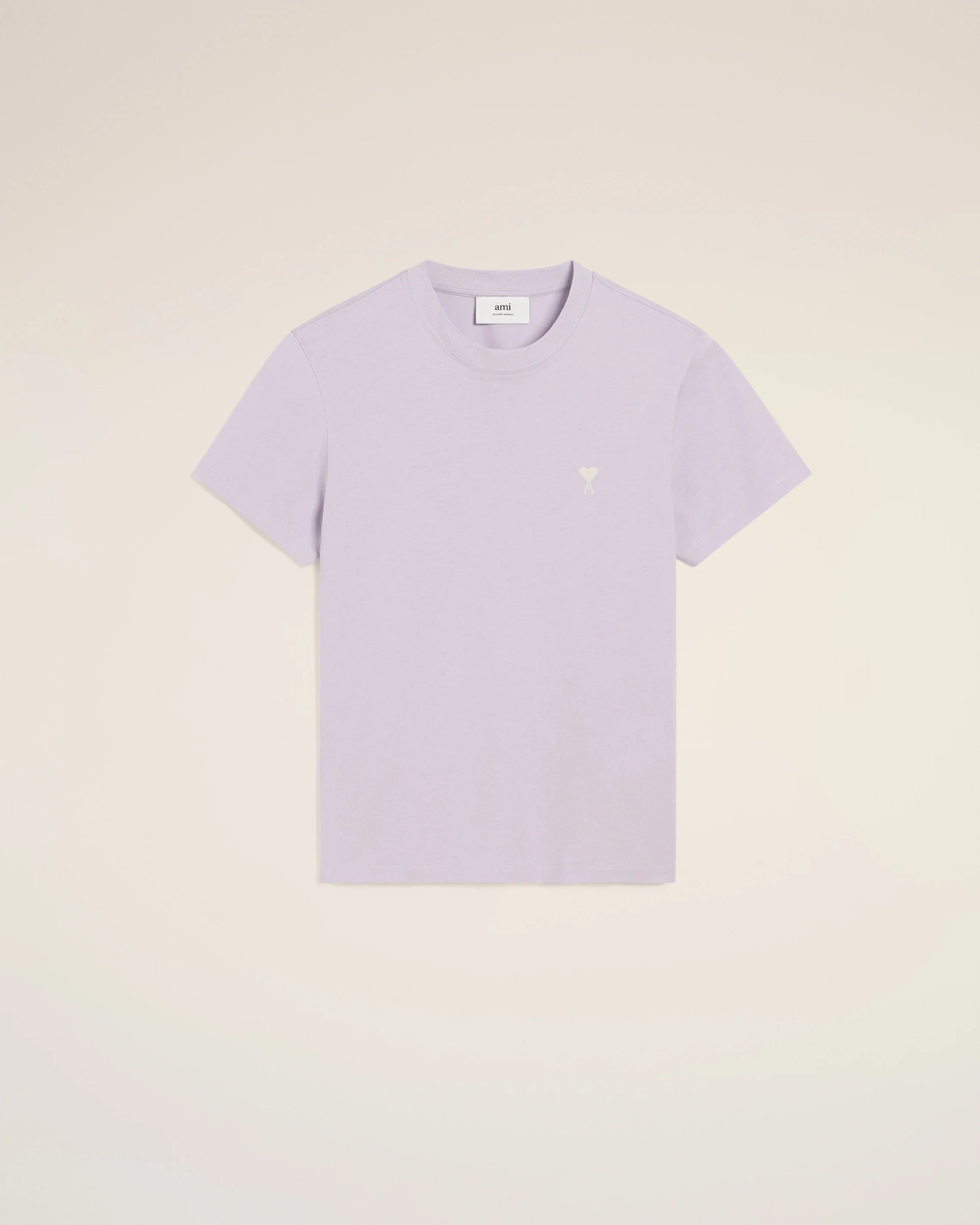 ami : T-Shirt Violet Ami de Coeur En Coton