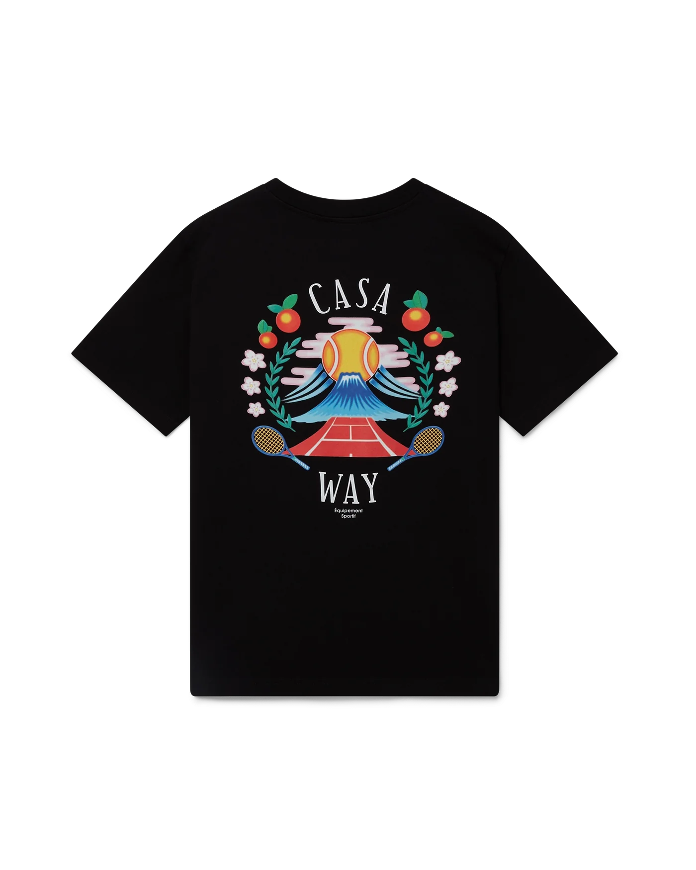 Casablanca : Casa Way Mountain T-Shirt Noir