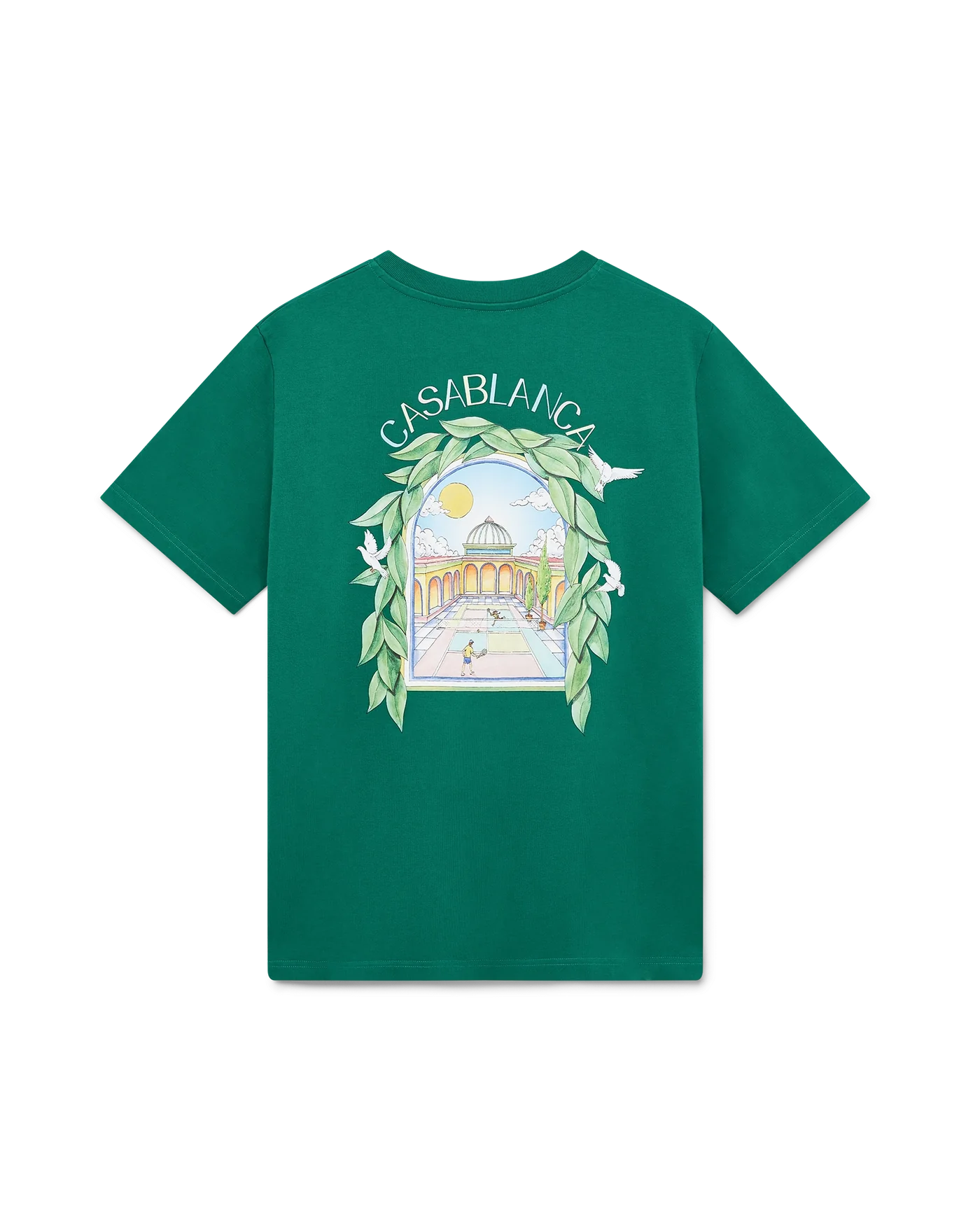 Casablanca : L'Arche De Tennis T-Shirt Vert