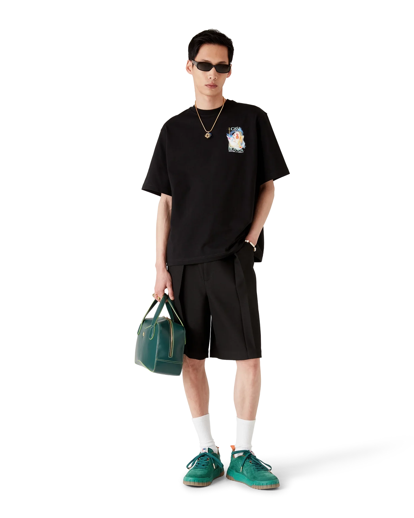 Casablanca : Galactic Connection T-Shirt Noir