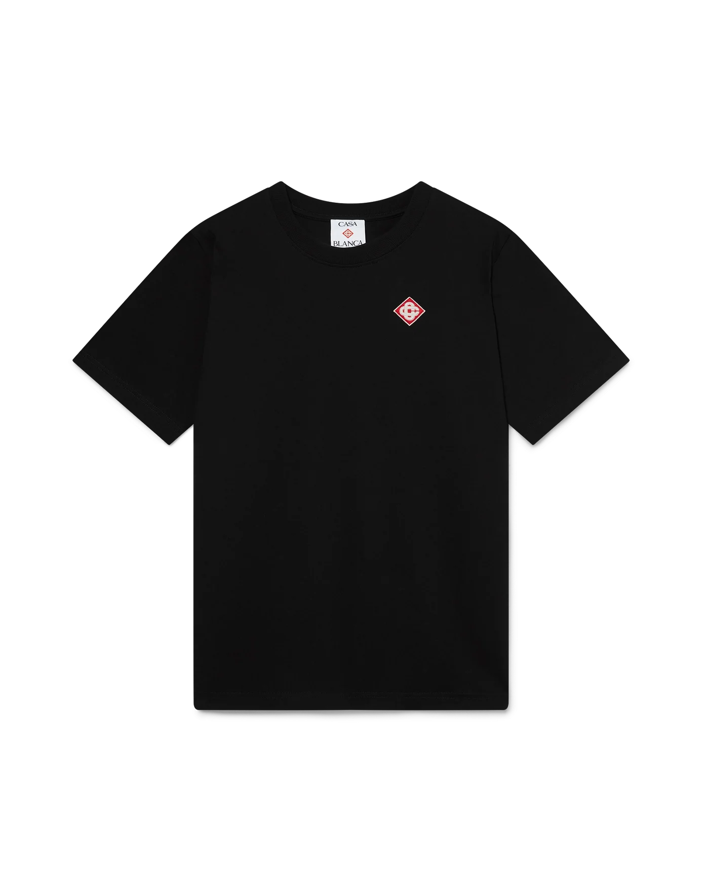 Casablanca : Diamond Logo T-Shirt Noir