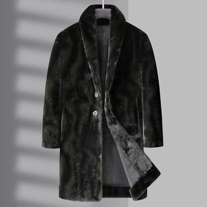 Madison Peers Manteau en fausse fourrure