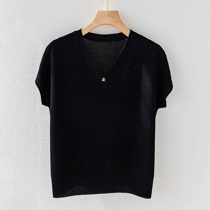 T-shirt à manches courtes pour femmes