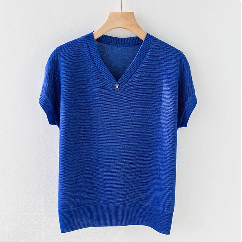 T-shirt à manches courtes pour femmes