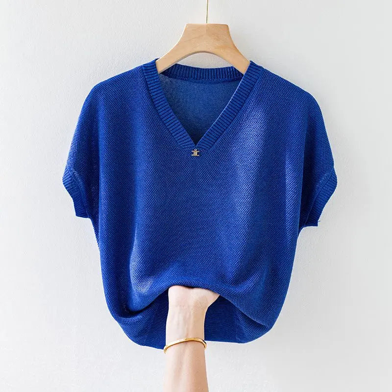 T-shirt à manches courtes pour femmes