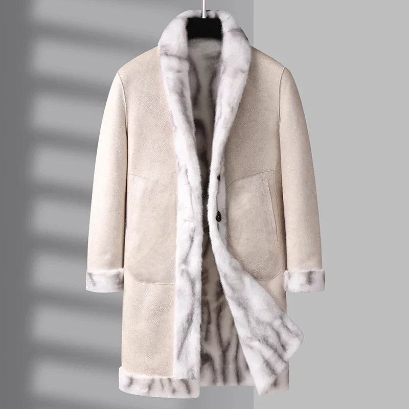 Madison Peers Manteau en fausse fourrure