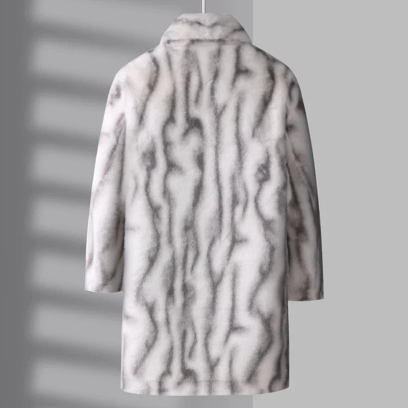 Madison Peers Manteau en fausse fourrure